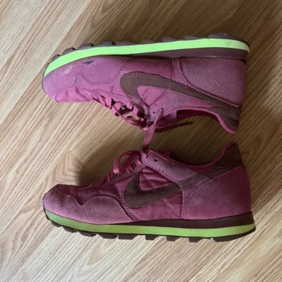 Nike Wmns Air Pegasus GX Rouge Red Volt Running 324853-621 SZ 9 - Picture 3 of 7